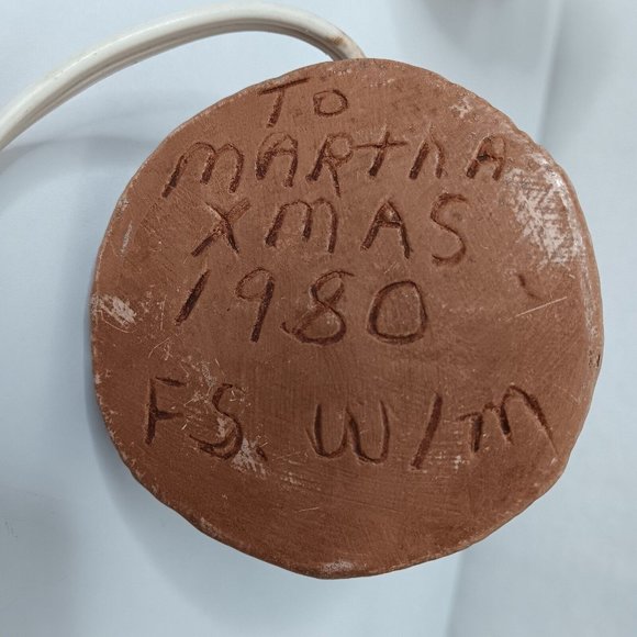 Vintage Handmade Ceramic Owl Light Hobbyist Hand Painted Electric Bird Lamp - Picture 13 of 16